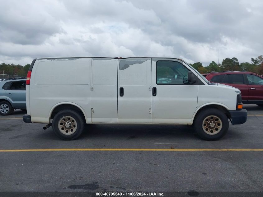 2012 Chevrolet Express 1500 Work Van VIN: 1GCSGAFX2C1110514 Lot: 40795540