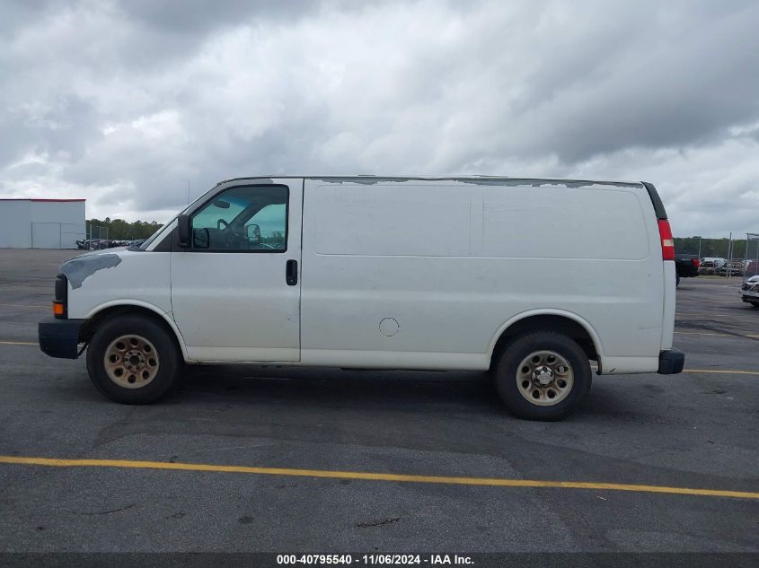 2012 Chevrolet Express 1500 Work Van VIN: 1GCSGAFX2C1110514 Lot: 40795540