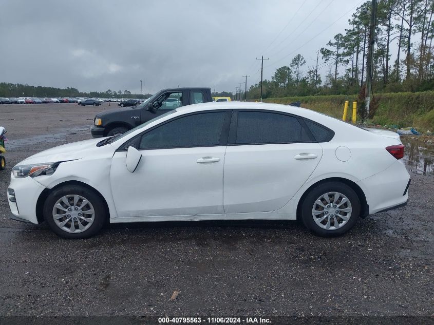 2019 Kia Forte Fe VIN: 3KPF24AD0KE106407 Lot: 40795563