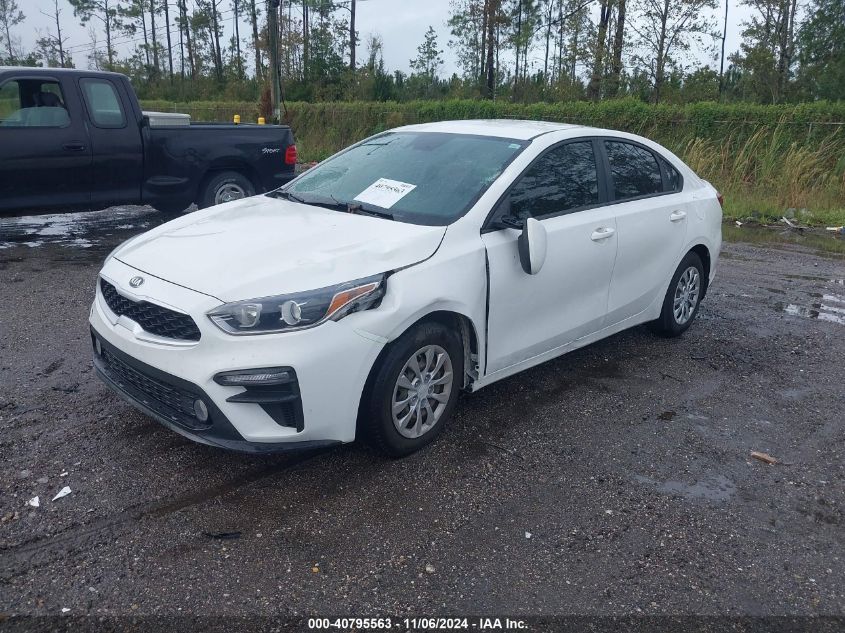 2019 Kia Forte Fe VIN: 3KPF24AD0KE106407 Lot: 40795563