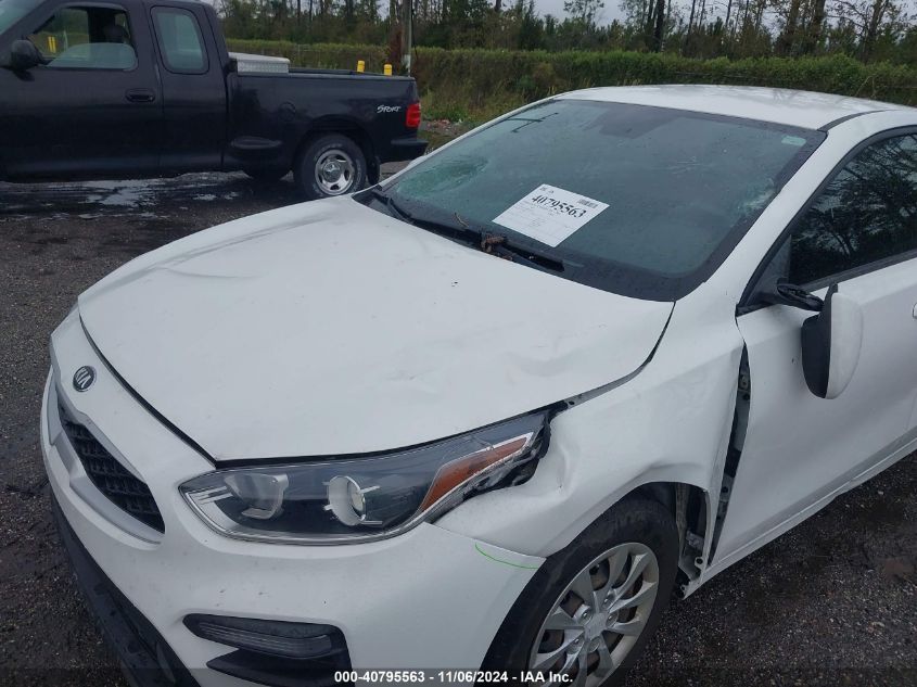 2019 Kia Forte Fe VIN: 3KPF24AD0KE106407 Lot: 40795563