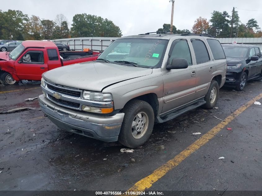 2002 Chevrolet Tahoe Lt VIN: 1GNEC13Z92R182719 Lot: 40795566