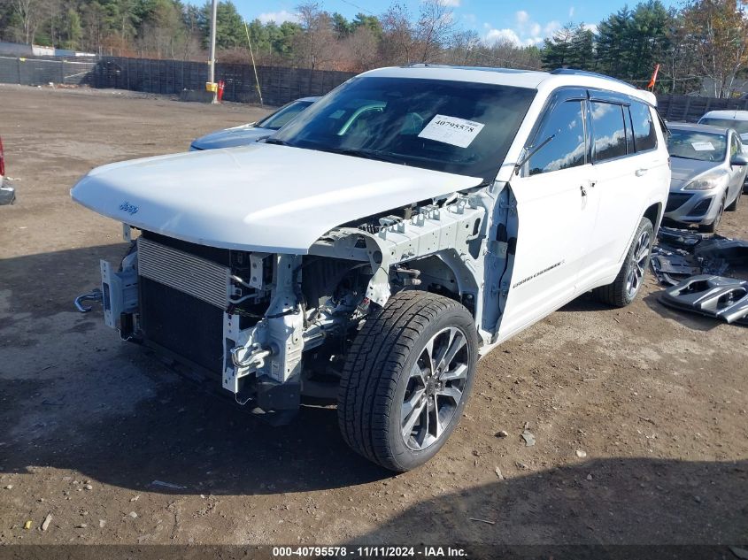 2022 Jeep Grand Cherokee L Overland 4X4 VIN: 1C4RJKDG4N8532223 Lot: 40795578