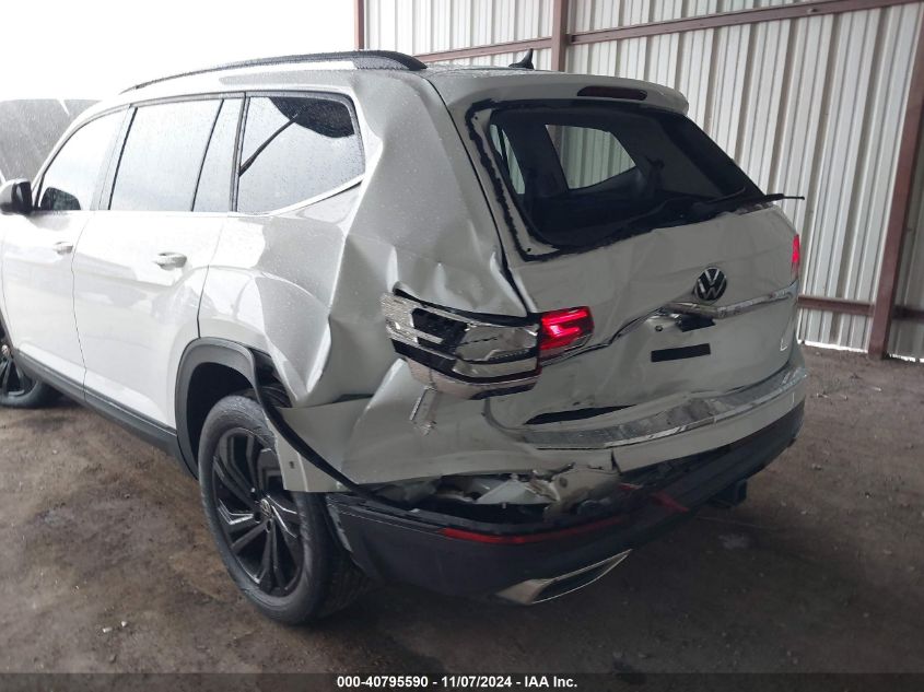 2022 Volkswagen Atlas 3.6L V6 Se W/Technology VIN: 1V2KR2CA0NC554500 Lot: 40795590