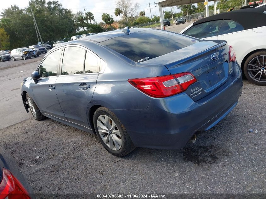 2016 Subaru Legacy 2.5I Premium VIN: 4S3BNAC64G3055821 Lot: 40795602