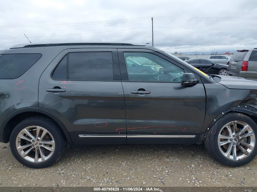 2018 Ford Explorer Xlt VIN: 1FM5K8D88JGB37190 Lot: 40795628