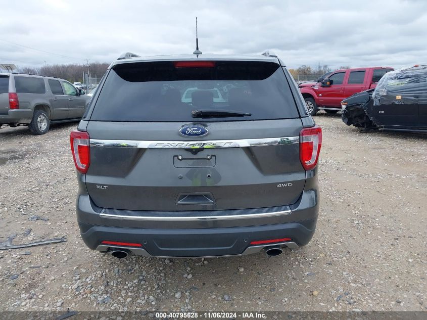 2018 Ford Explorer Xlt VIN: 1FM5K8D88JGB37190 Lot: 40795628