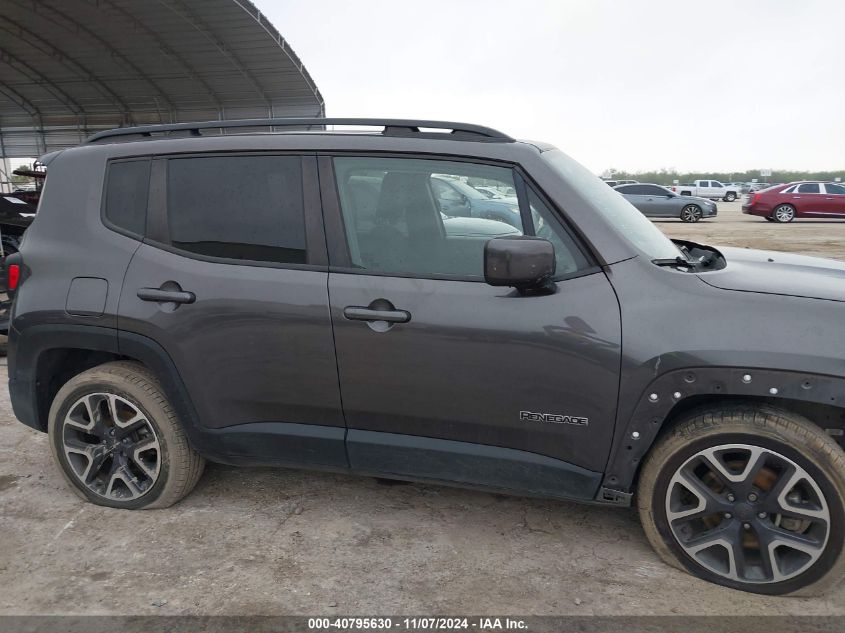 2018 Jeep Renegade Latitude Fwd VIN: ZACCJABB1JPJ60136 Lot: 40795630