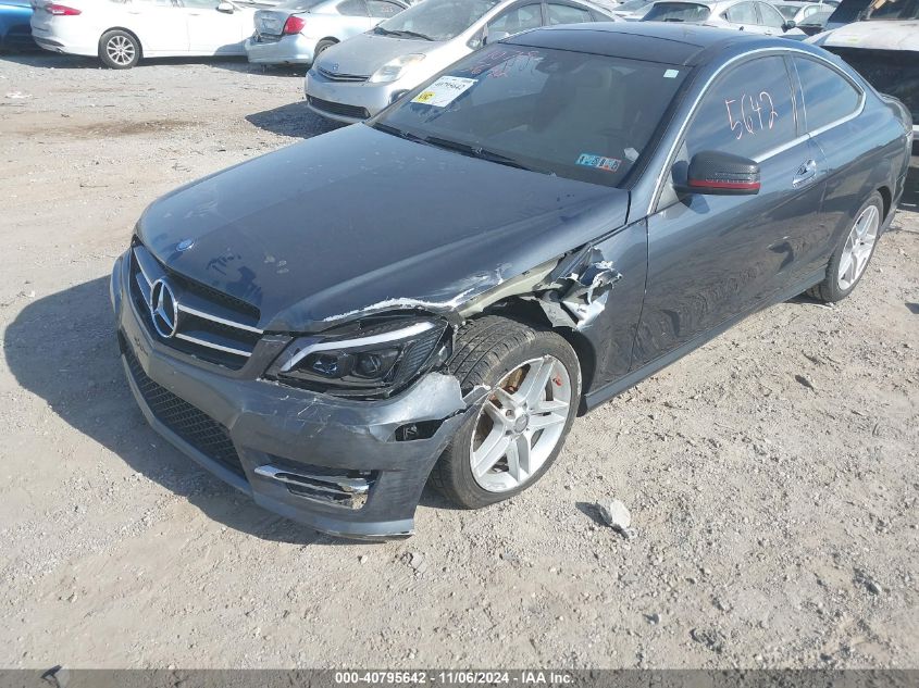 2013 Mercedes-Benz C 350 Sport 4Matic VIN: WDDGJ8JB7DF985075 Lot: 40795642