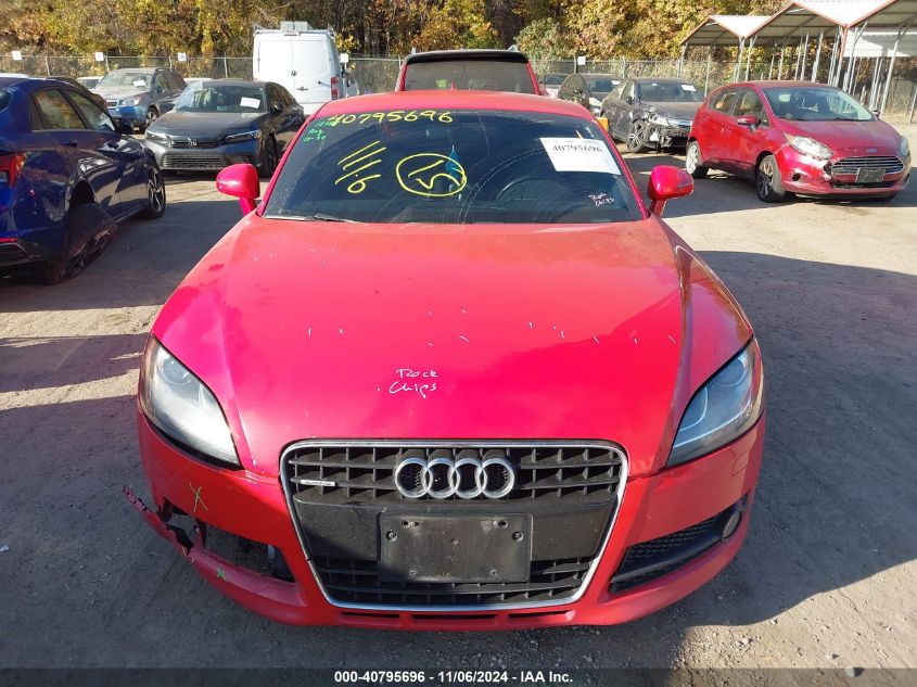 2008 Audi Tt 3.2 VIN: TRUDD38J381000459 Lot: 40795696