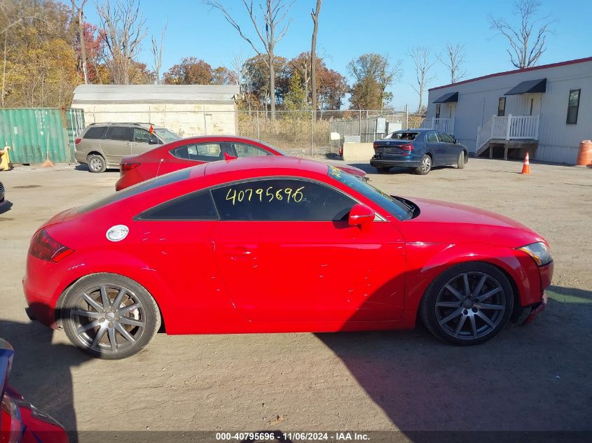 2008 Audi Tt 3.2 VIN: TRUDD38J381000459 Lot: 40795696