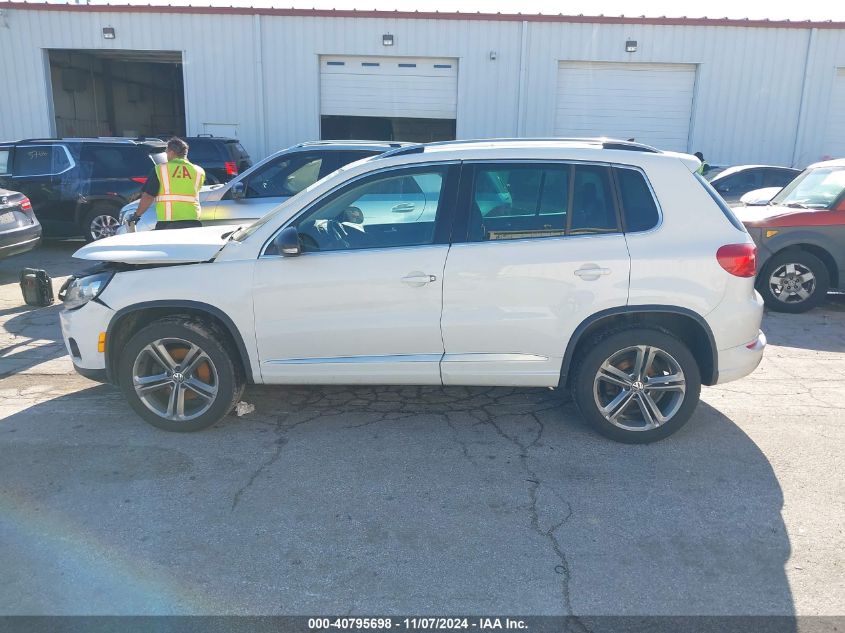 2017 Volkswagen Tiguan 2.0T Sport VIN: WVGTV7AXXHK027723 Lot: 40795698