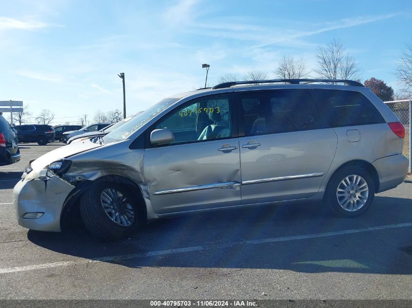 2008 Toyota Sienna Limited VIN: 5TDBK22C08S012695 Lot: 40795703