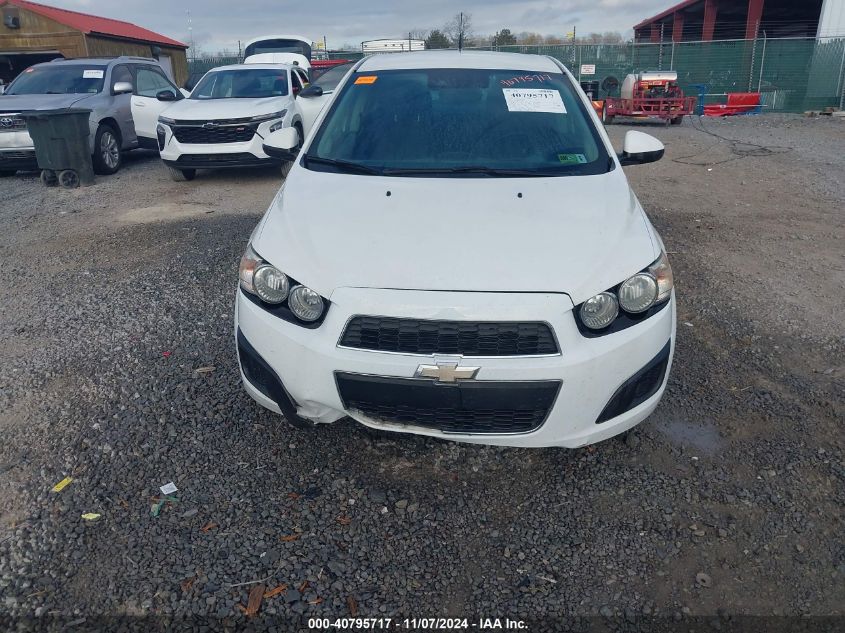 2014 Chevrolet Sonic Lt Auto VIN: 1G1JC5SH9E4193589 Lot: 40795717