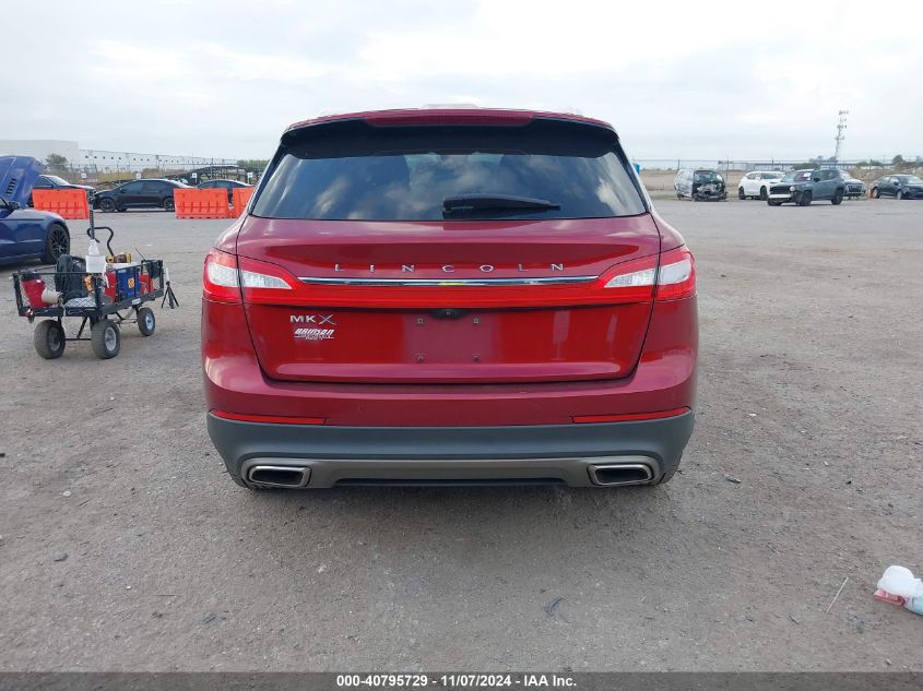 2017 Lincoln Mkx Select VIN: 2LMPJ6KR5HBL16823 Lot: 40795729