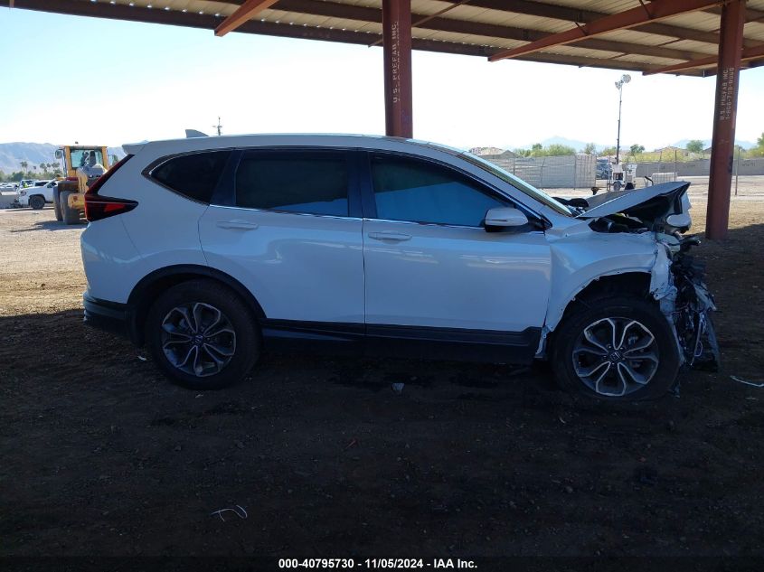 2022 Honda Cr-V Awd Ex VIN: 2HKRW2H51NH670927 Lot: 40795730