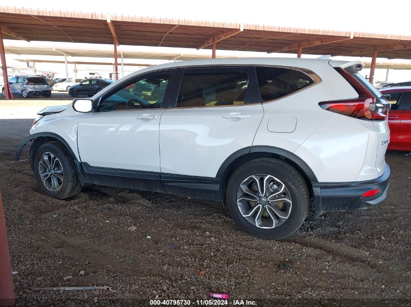 2022 Honda Cr-V Awd Ex VIN: 2HKRW2H51NH670927 Lot: 40795730