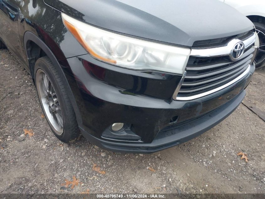 VIN 5TDBKRFH0FS161104 2015 Toyota Highlander, Le Pl... no.6