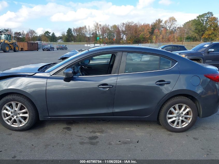 2014 Mazda Mazda3 I Touring VIN: JM1BM1V71E1161001 Lot: 40795754