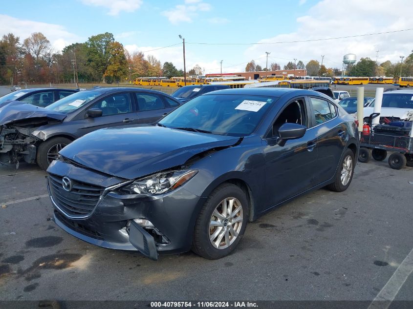 2014 Mazda Mazda3 I Touring VIN: JM1BM1V71E1161001 Lot: 40795754