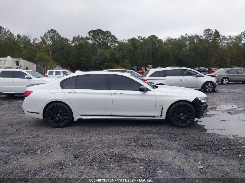 2020 BMW 750I xDrive VIN: WBA7U2C09LGM27356 Lot: 40795764