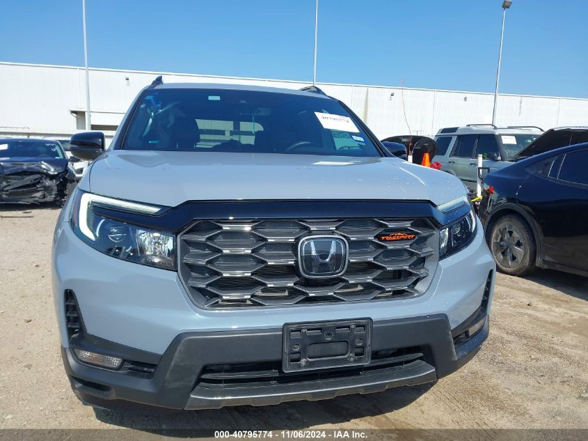 2023 Honda Passport Awd Trailsport VIN: 5FNYF8H68PB014779 Lot: 40795774