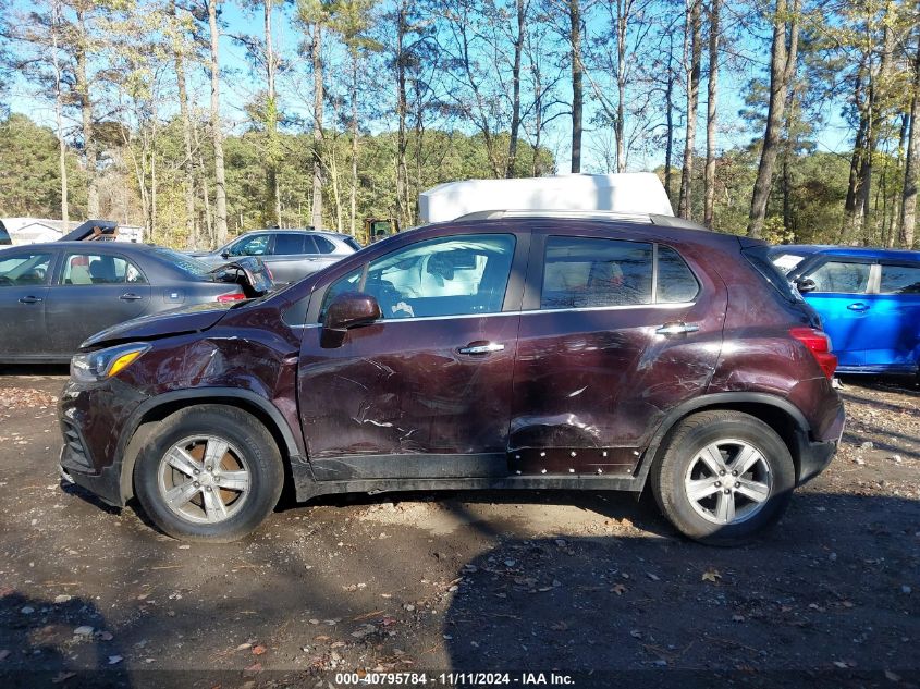 2020 Chevrolet Trax Fwd Lt VIN: KL7CJLSB8LB350508 Lot: 40795784