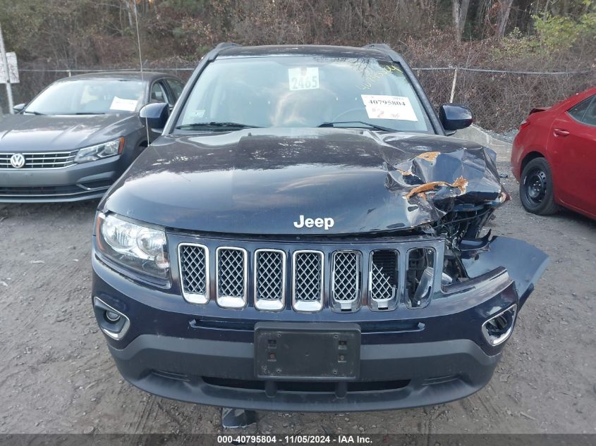 2016 Jeep Compass High Altitude Edition VIN: 1C4NJDEB9GD725510 Lot: 40795804