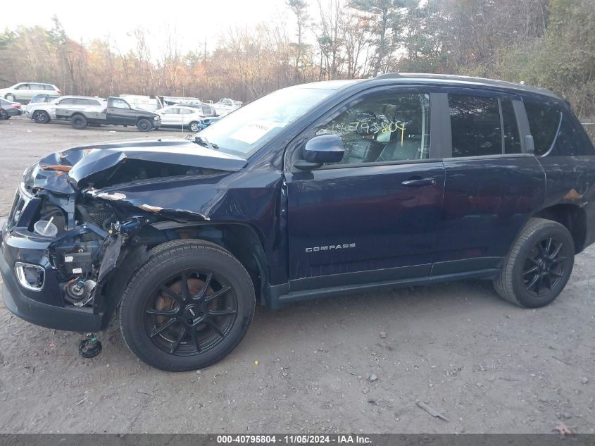 2016 Jeep Compass High Altitude Edition VIN: 1C4NJDEB9GD725510 Lot: 40795804