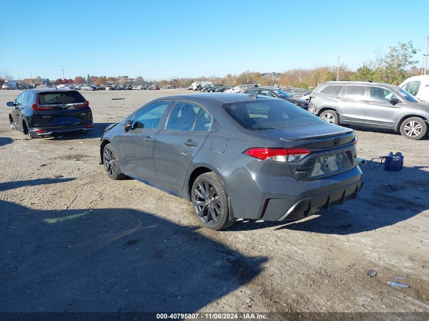 VIN 5YFS4MCE7PP147203 2023 Toyota Corolla, SE no.3