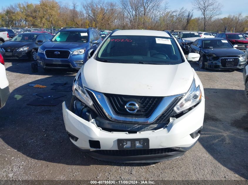 2017 Nissan Murano Platinum/S/Sl/Sv VIN: 5N1AZ2MH1HN104514 Lot: 40795830