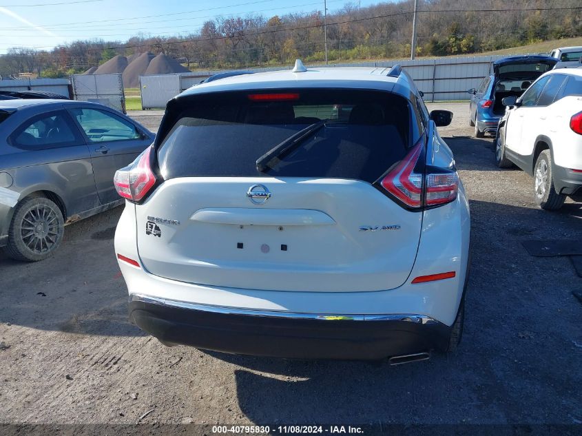 2017 Nissan Murano Platinum/S/Sl/Sv VIN: 5N1AZ2MH1HN104514 Lot: 40795830