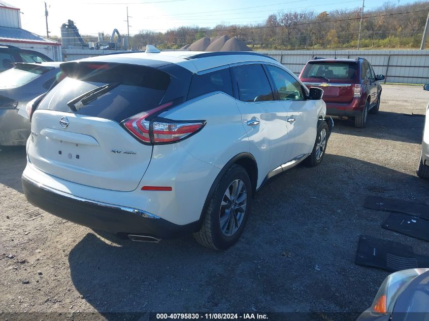 VIN 5N1AZ2MH1HN104514 2017 NISSAN MURANO no.4