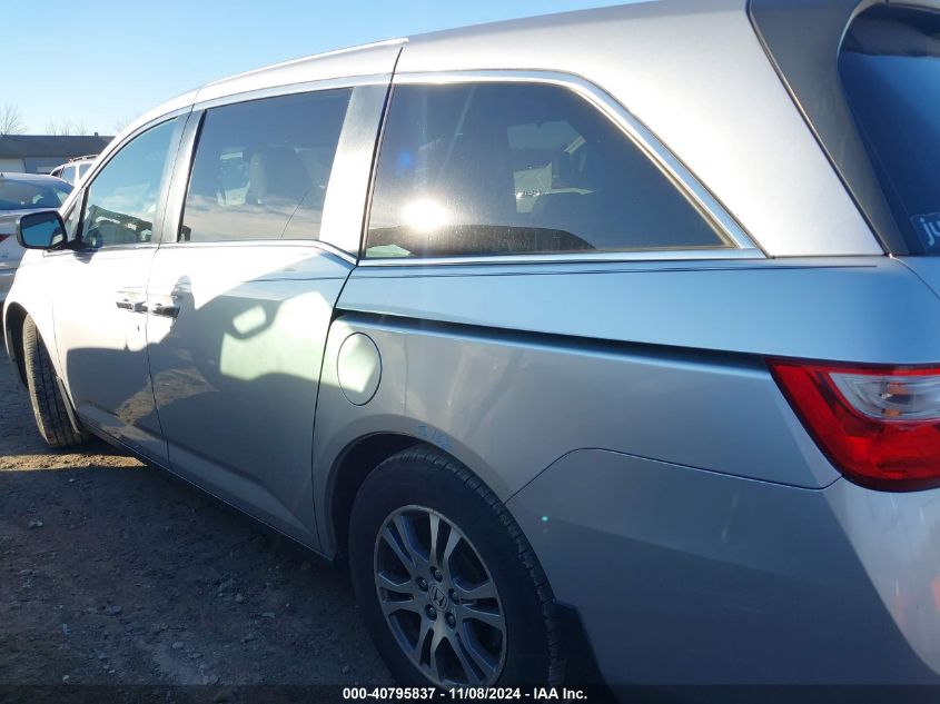 2012 Honda Odyssey Ex-L VIN: 5FNRL5H68CB030261 Lot: 40795837