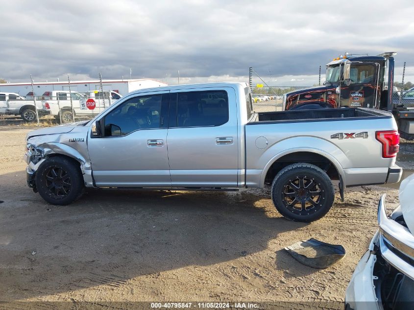 2016 FORD F-150 PLATINUM - 1FTEW1EF4GFA72298