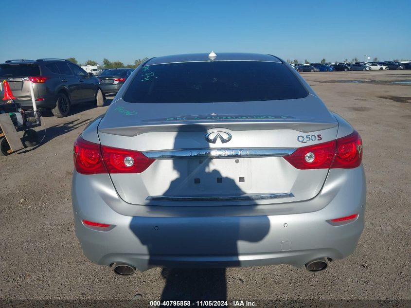 2015 Infiniti Q50 Sport VIN: JN1BV7AP3FM341623 Lot: 40795858