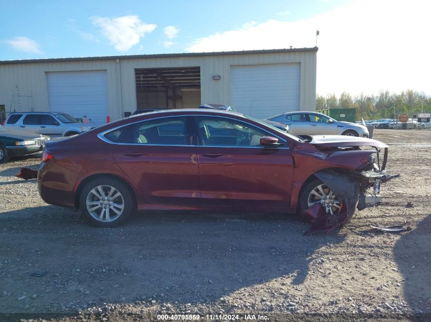 2016 Chrysler 200 Limited VIN: 1C3CCCAB8GN145035 Lot: 40795859