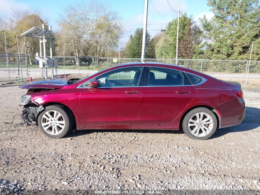 2016 Chrysler 200 Limited VIN: 1C3CCCAB8GN145035 Lot: 40795859