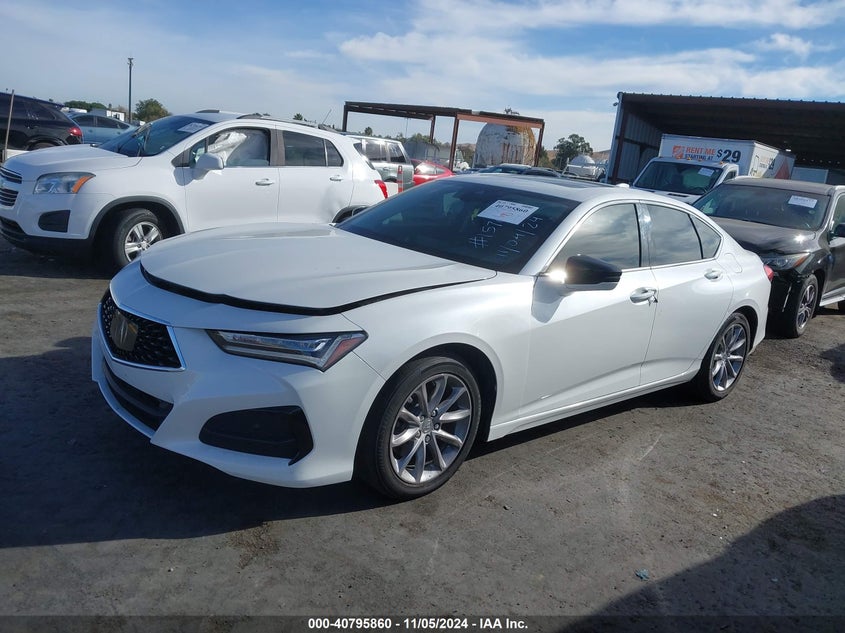 2021 ACURA TLX VIN: 19UUB5F3XMA000891
