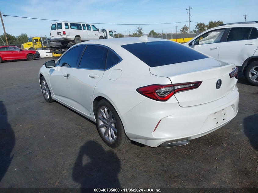 2021 ACURA TLX VIN: 19UUB5F3XMA000891