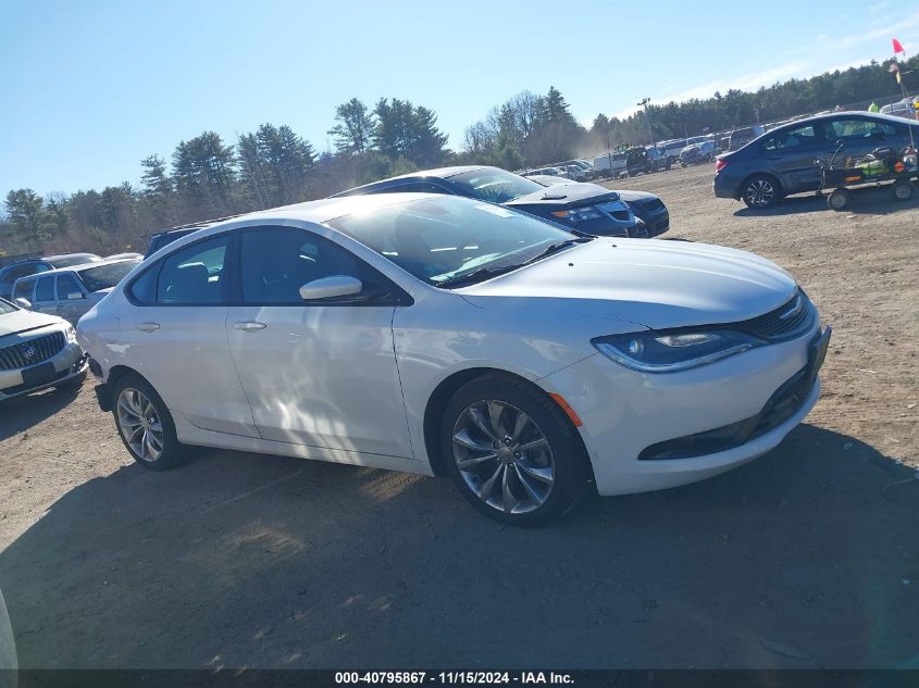 2015 Chrysler 200 S VIN: 1C3CCCDG3FN690940 Lot: 40795867