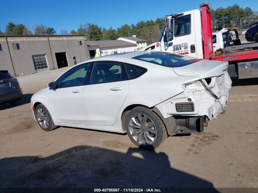 2015 Chrysler 200 S VIN: 1C3CCCDG3FN690940 Lot: 40795867