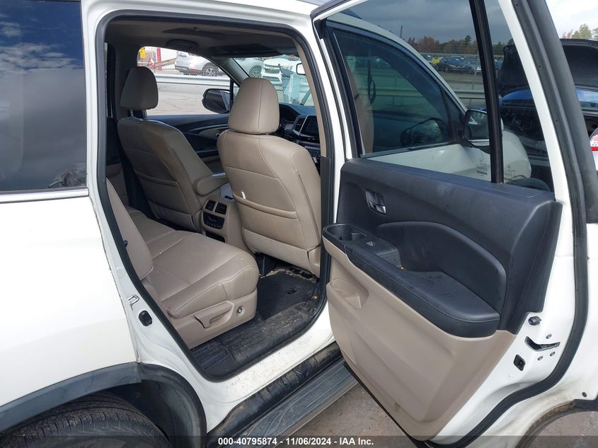 2017 HONDA PILOT EX-L - 5FNYF5H57HB023528