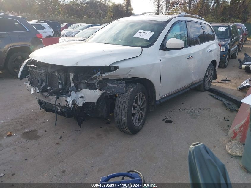 VIN 5N1AR2MM9DC602866 2013 Nissan Pathfinder, SL no.2