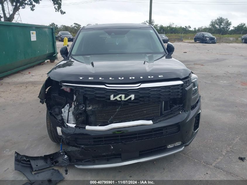 2022 Kia Telluride Sx VIN: 5XYP54HC1NG273844 Lot: 40795901