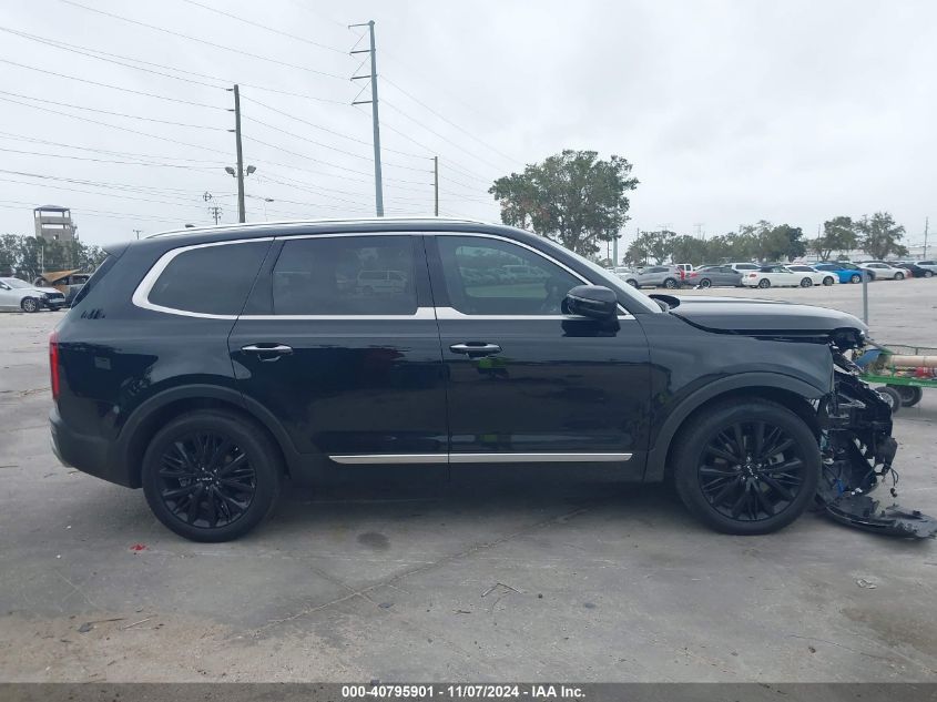 2022 Kia Telluride Sx VIN: 5XYP54HC1NG273844 Lot: 40795901