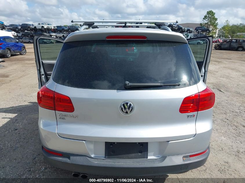 2016 Volkswagen Tiguan Sel VIN: WVGAV7AX0GW525668 Lot: 40795902