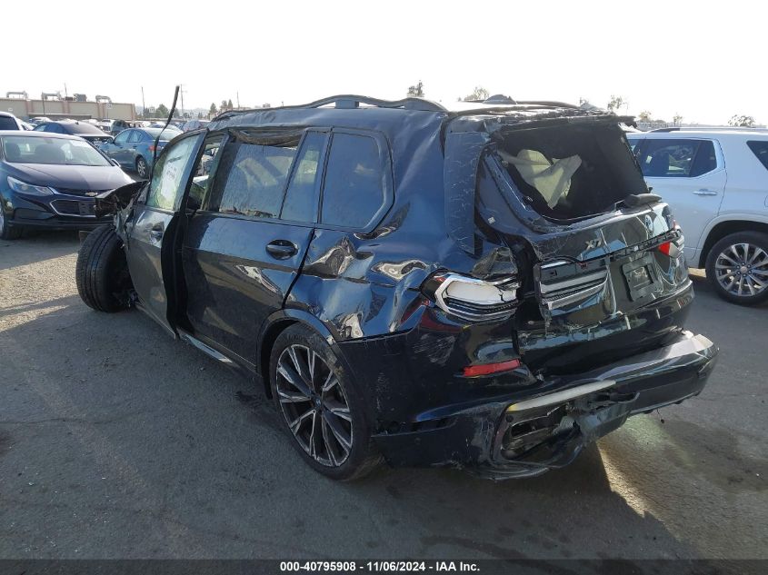 2022 BMW X7 M50I VIN: 5UXCX6C08N9M65716 Lot: 40795908