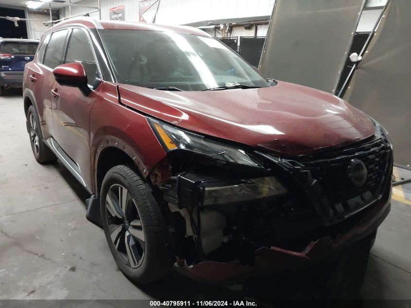 2023 Nissan Rogue Sl Fwd VIN: 5N1BT3CAXPC906859 Lot: 40795911