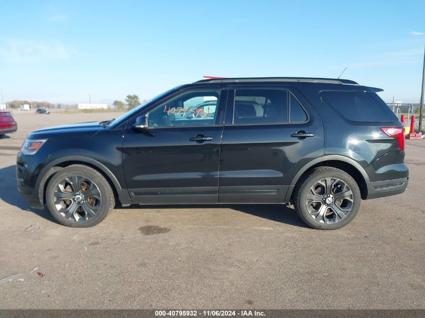 2018 Ford Explorer Sport VIN: 1FM5K8GT2JGC54957 Lot: 40795932